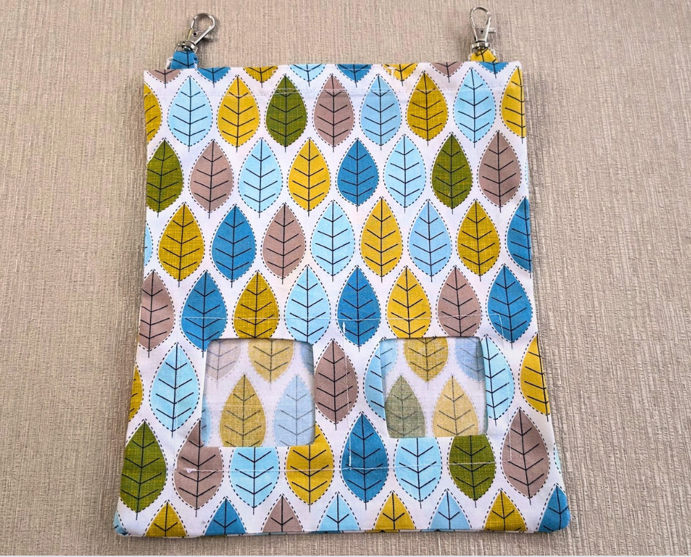 SALE - Small Patterned Cotton Hay Bags