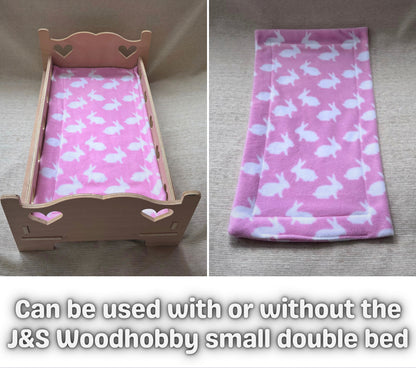 Fleece Blanket (fits J&S Woodhobby Small Double Bed)