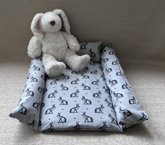 Cotton Double 'Snuggle' Buffer Blanket (can be used with Ikea 'Duktig' Bed)