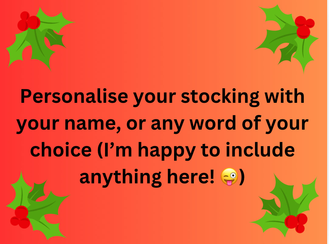 Personalised Christmas Stocking