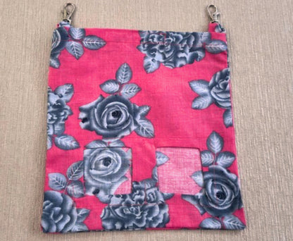 SALE - Small Patterned Cotton Hay Bags