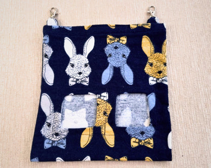 SALE - Small Patterned Cotton Hay Bags