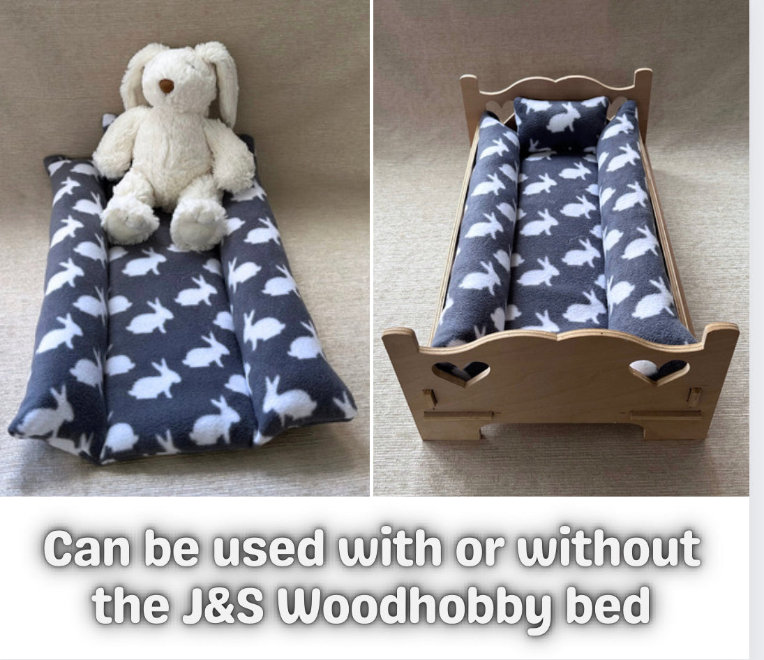 Fleece Single 'Snuggle' Buffer Blanket (can be used with J&S Woodhobby Small Double Bed)