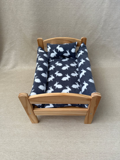 Fleece Double 'Snuggle' Buffer Blanket (can be used with Ikea 'Duktig' Bed)