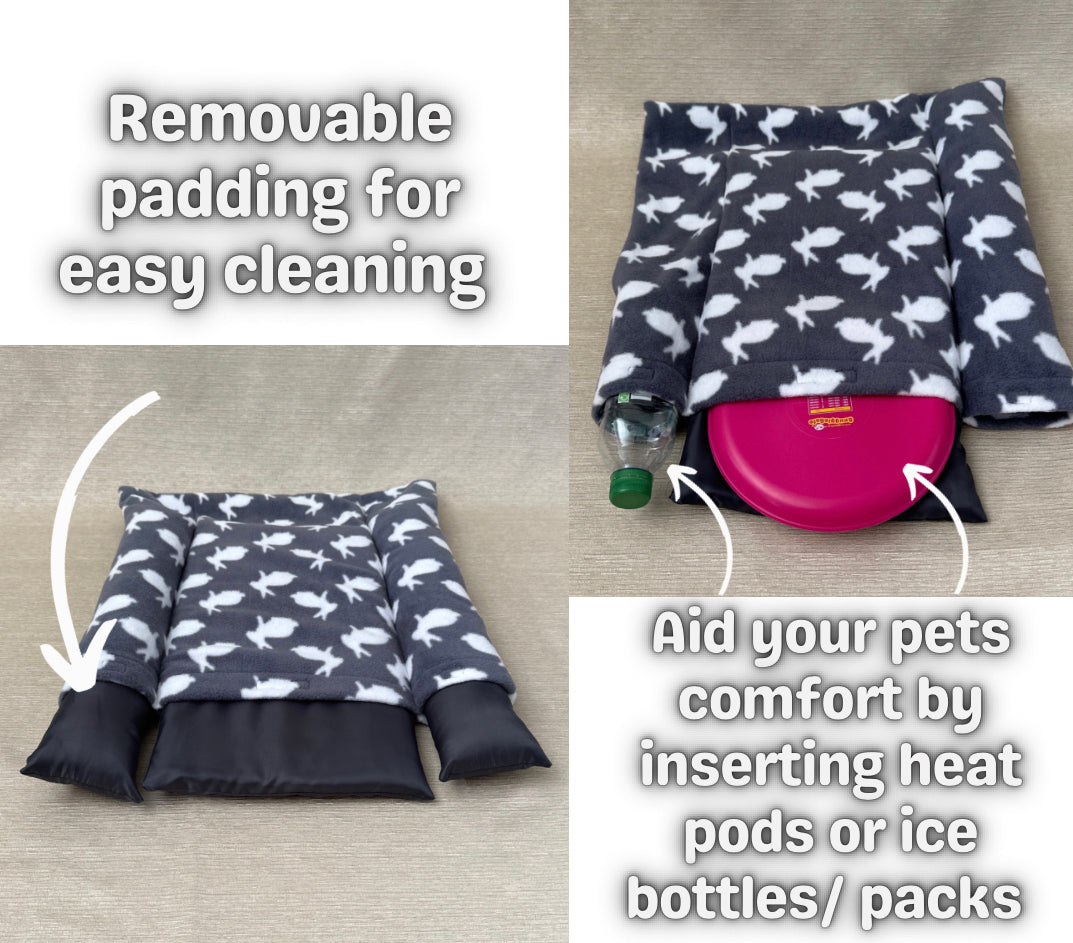 Fleece Double 'Snuggle' Buffer Blanket (can be used with Ikea 'Duktig' Bed)