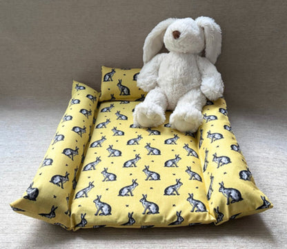 Cotton Double 'Snuggle' Buffer Blanket (can be used with Ikea 'Duktig' Bed)